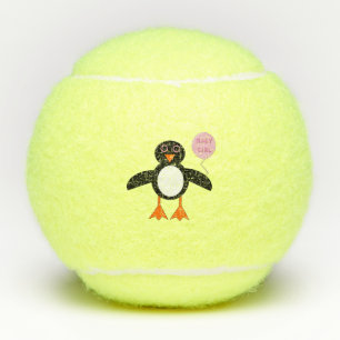Balles de tennis Pingouin Fille Bébé Rose Mignon