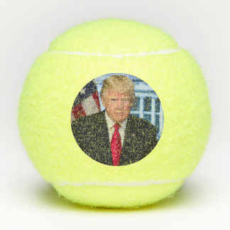 Balles De Tennis Portrait officiel de Donald Trump