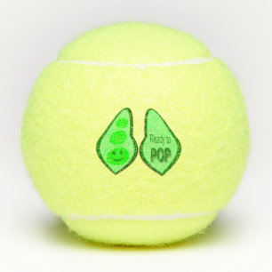 Balles De Tennis Prêt à cueillir des pois verts
