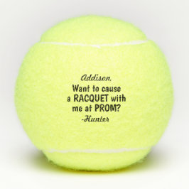 Balles De Tennis Proposition de Prom ou d'HOCO Idée promotionnelle 