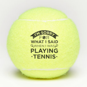 Balles De Tennis Quand Je Jouais Au Tennis