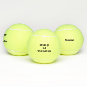 Balles De Tennis Roi de tennis moderne et personnalisé