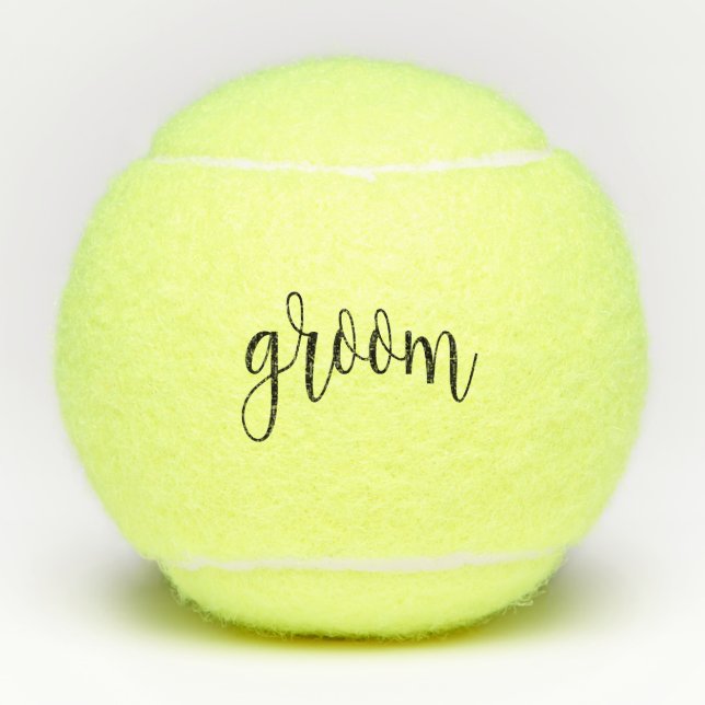 Balles De Tennis Salle de typographie moderne (Devant)