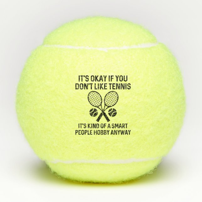 Balles De Tennis Si vous n'aimez pas le tennis (Devant)
