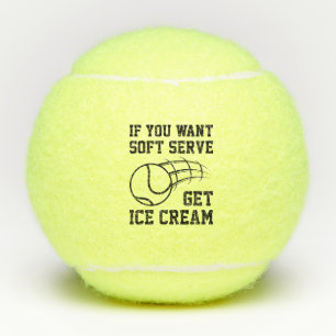 Balles De Tennis Si Vous Voulez Servir Doux Obtenez De La Crème De 