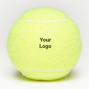 Balles De Tennis Simple logo personnalisé élégant ici entreprise Pâ