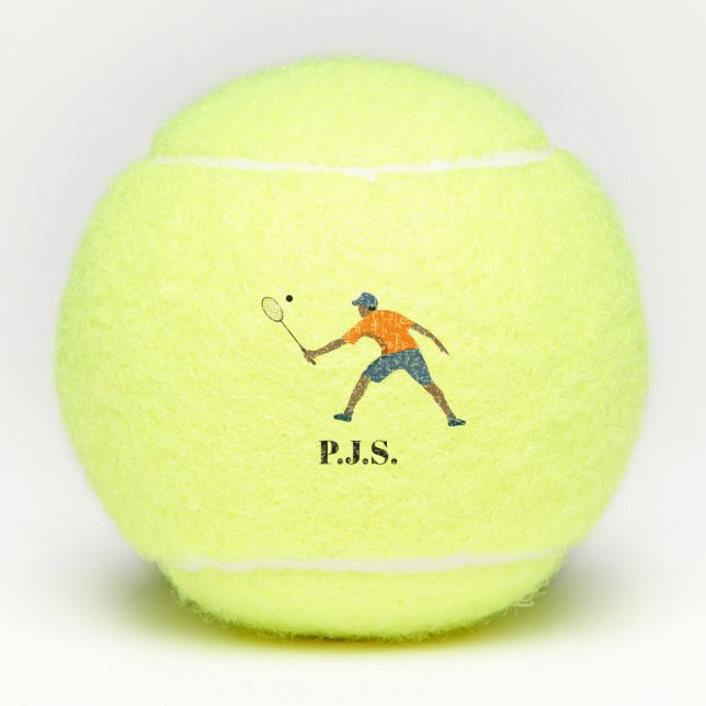 Balles De Tennis Squash (Devant)