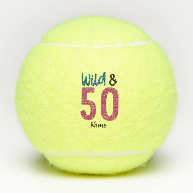 Balles De Tennis Tennis 50e anniversaire pour Joueur (Devant)
