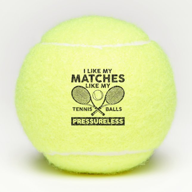 Balles De Tennis Tennis Balls Pressuet (Devant)