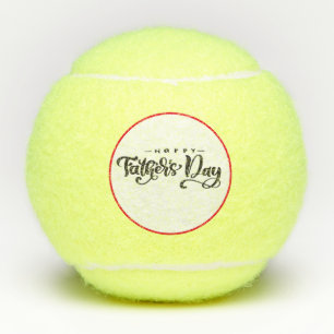 Balles De Tennis Tennis Happy Fête des pères Tennis Balls