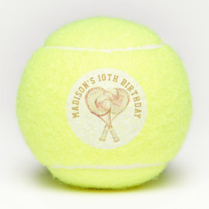 Balles De Tennis Tennis Luxury Girl Birthday Photo