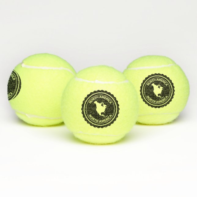 Balles De Tennis Timbre de l'Amérique du Nord (Multiple)