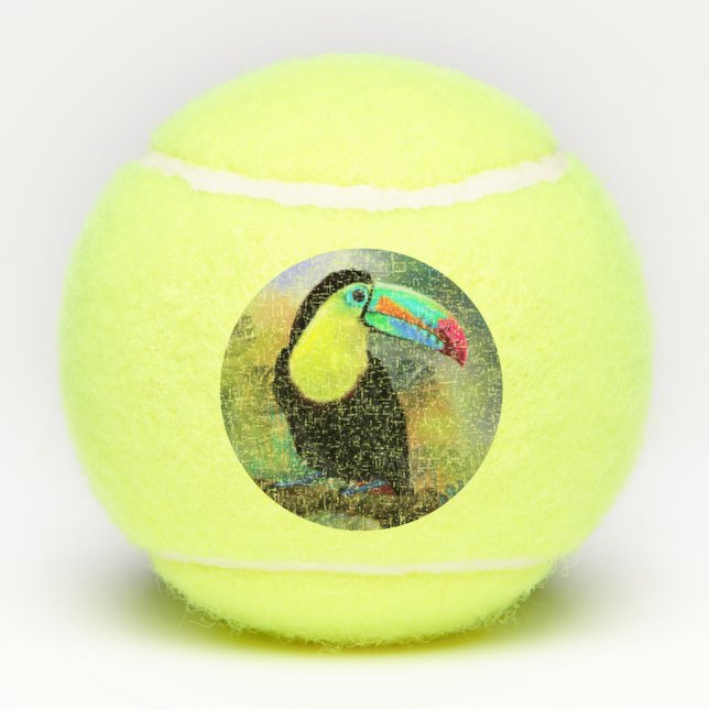 Balles De Tennis Toco Toucan Tennis Balls (Dos)