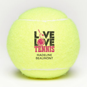 Balles De Tennis Vivez L'AMOUR du Tennis