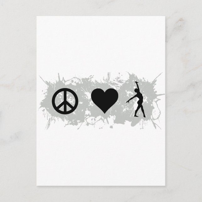 Ballet 1 postkarte (Vorderseite)
