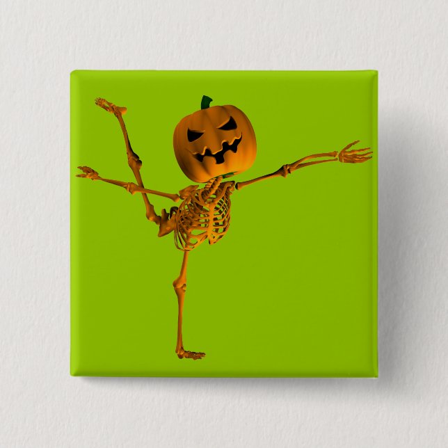 Ballet Arabesque Button (Vorderseite)