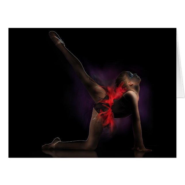 Ballet Art Abstrakt (Vorderseite (Horizontal))