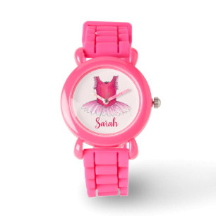 Ballet Ballerina Danse Tutu Montre Personnalisée