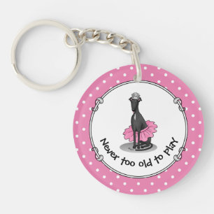 Ballet Ballerina Princesse Greyhound Chig (noir)