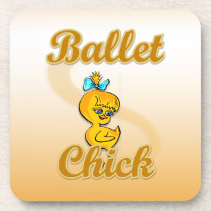 Ballet Chick Getränkeuntersetzer