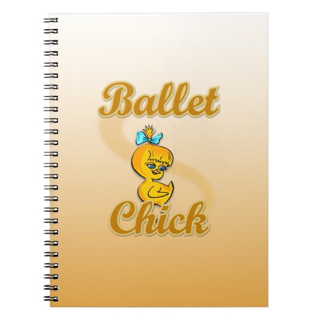 Ballet Chick Notizblock (Vorderseite)