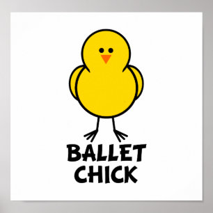 Ballet Chick Poster
