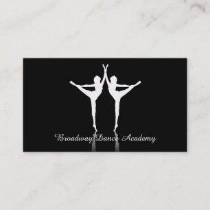 Ballet Dance Business Cards chic Visitenkarte