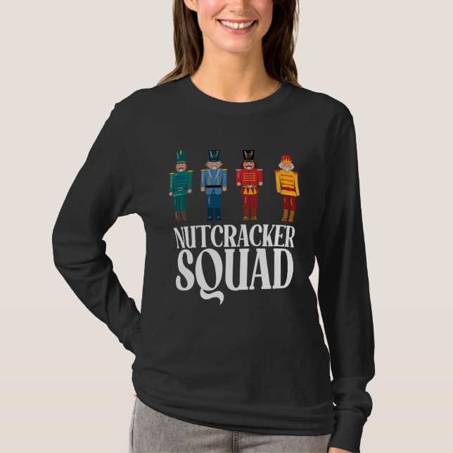 Ballet Dance Matching Family Christmas Nutcracker  T-Shirt (Vorderseite)