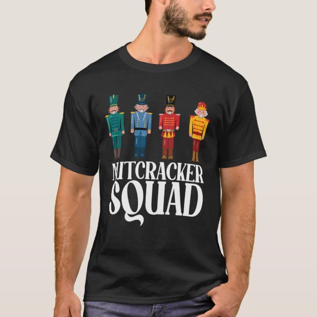 Ballet Dance Matching Family Christmas Nutcracker  T-Shirt (Vorderseite)
