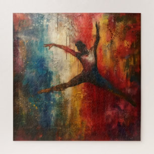 Ballet Dancer Abstrakt Art