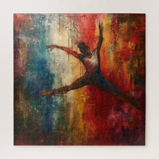 Ballet Dancer Abstrakt Art (Vertikal)