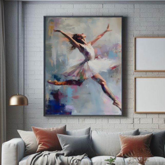 Ballet Dancer Abstrakt Art Fotodruck (Von Creator hochgeladen)