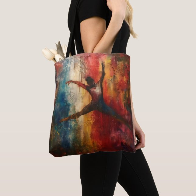 Ballet Dancer Abstrakt Art Tasche (Von Nahem)