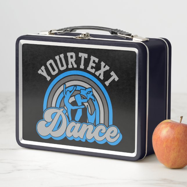 Ballet Dancer ADD TEXT Classic Dance Performer Metall Brotdose (Beispiel)
