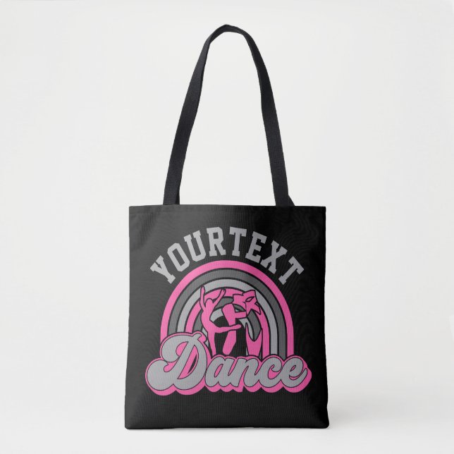 Ballet Dancer ADD TEXT Classic Dance Performer Tasche (Vorderseite)