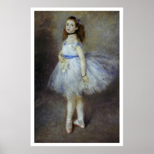 Ballet Dancer by Pierre Renoir, Vintage Kunst Poster