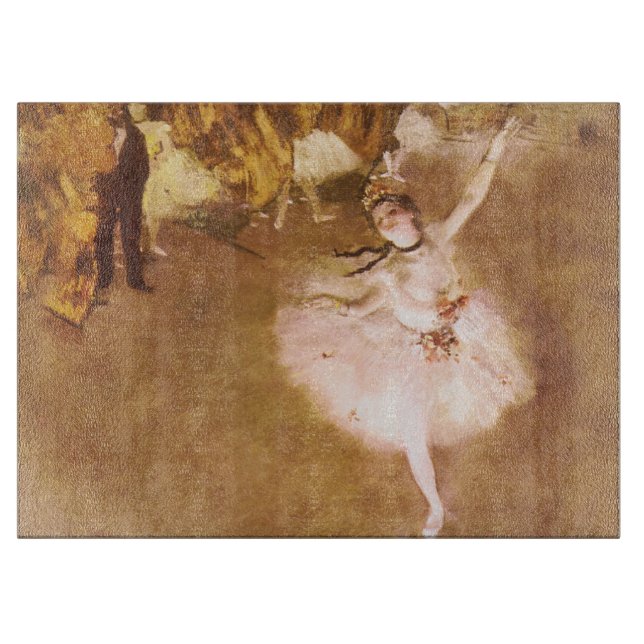 Ballet Dancer Degas Star Painting Schneidebrett (Vorderseite)