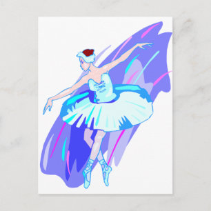 Ballet Dancer Merchandise Postkarte