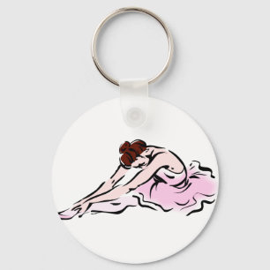 Ballet Dancer Merchandise Schlüsselanhänger