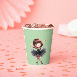 Ballet Dancer Pappbecher