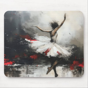 Ballet Dancer Symbolische Abstrakte Kunst Mousepad