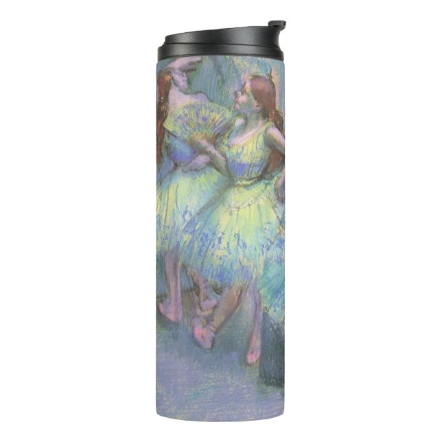 Ballet Dancers in the Wings by Edgar Degas Thermosbecher (Nach links gedreht)