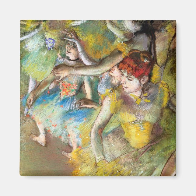 Ballet Dancers on Bühne by Degas Magnet (Vorne)