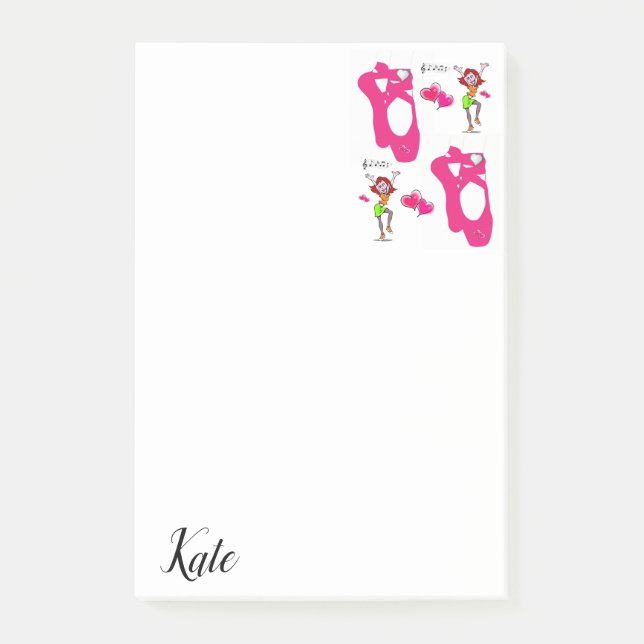 Ballet de Post-it Notes (Devant)