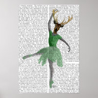 Ballet Dealer in Green