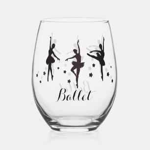 Ballet Design Edelstahlglas Weinglas Ohne Stiel