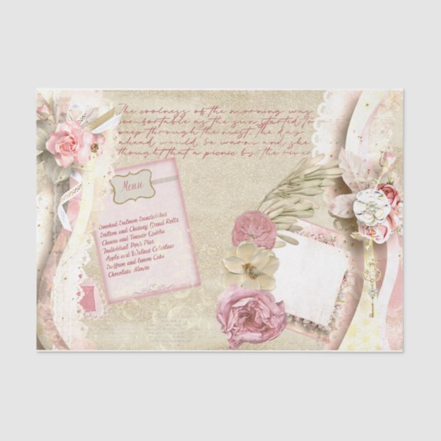 Ballet Design Serie 6 Seidenpapier (Vorderseite)