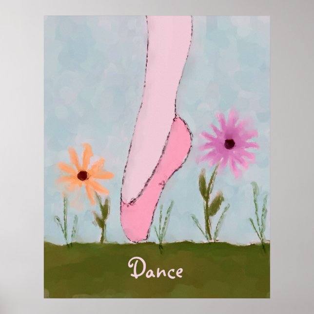 Ballet en Fleurs Poster personnalisable Imprimer (Devant)