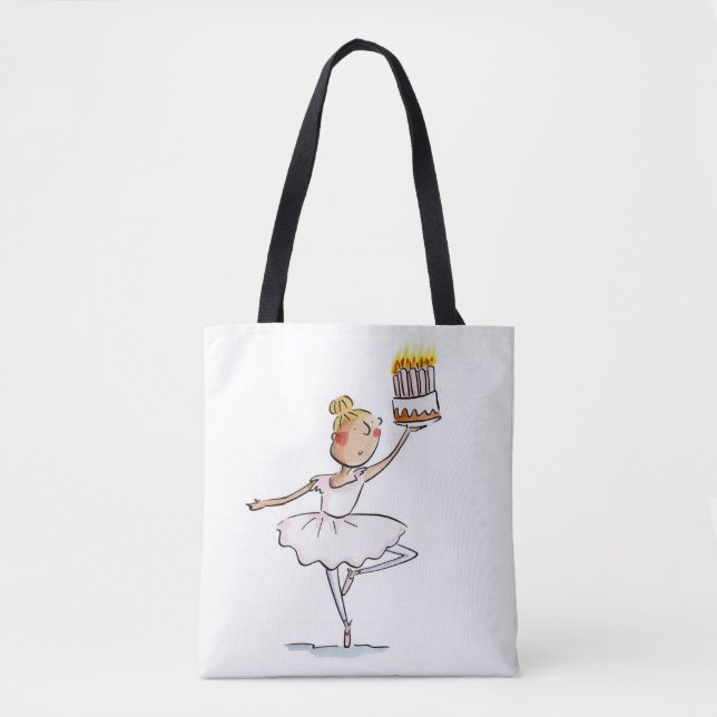 Ballet Geburtstag Tasche (Vorderseite)