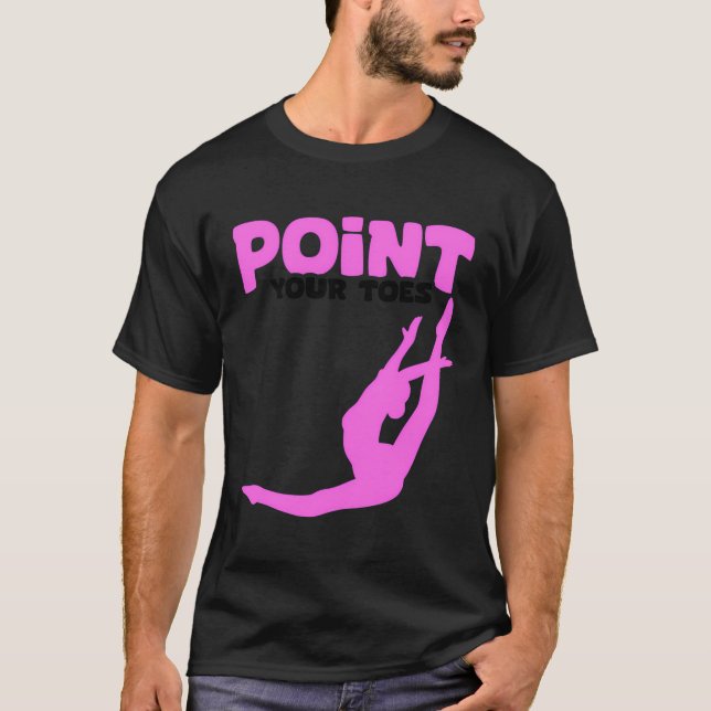 Ballet Gymnastik Trainer Gymnast Ba T-Shirt (Vorderseite)